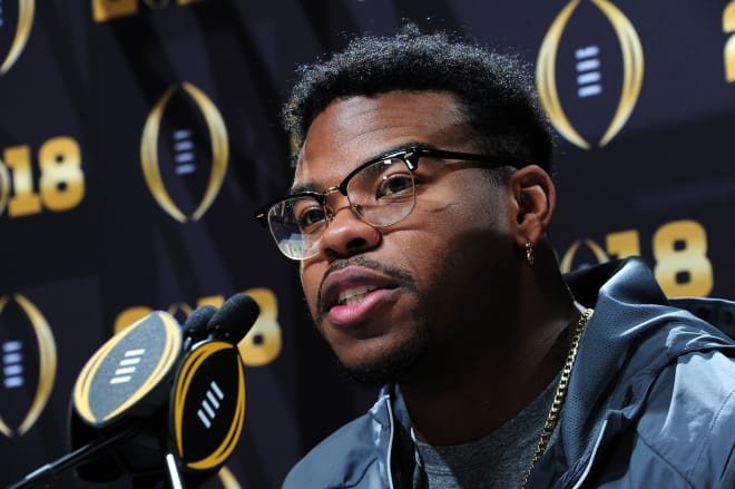 Alabama running back Damien Harris said he 