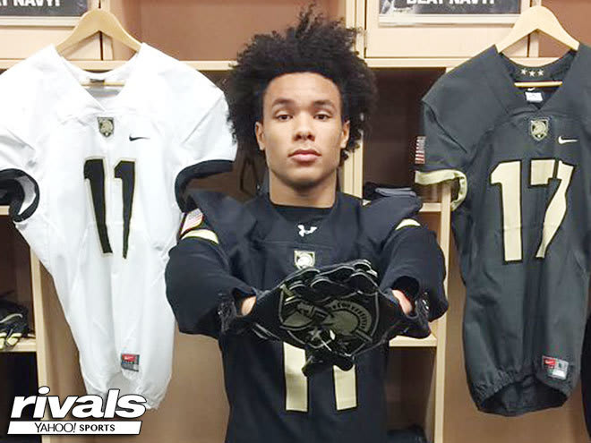 Athlete Isaac Kinsey commits to the Army Black Knights