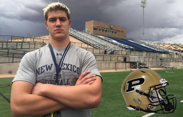Grant Hermanns had a total of 15 offers before committing to Purdue this weekend