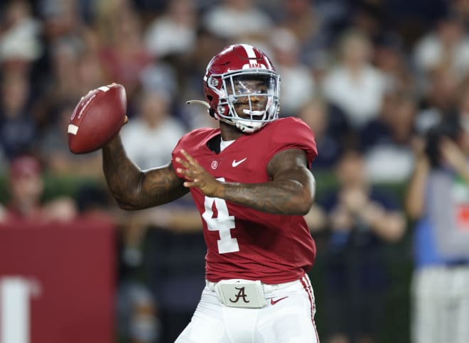 Alabama quarterback Jalen Milroe. Photo | Alabama Athletics 