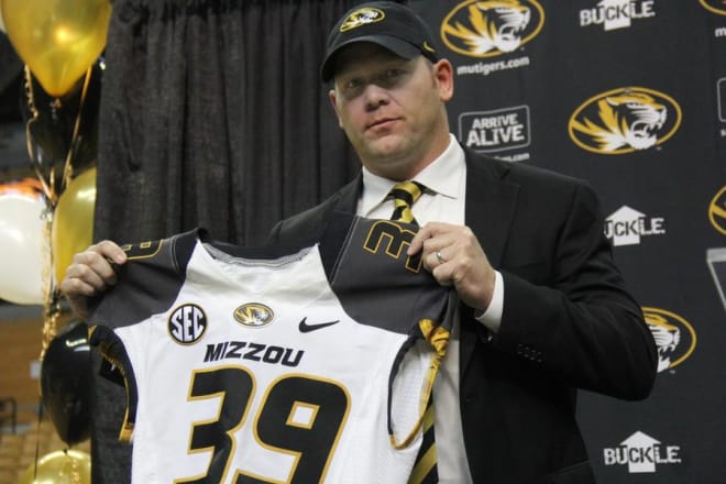 Head coach Barry Odom is in his first season at the helm for Mizzou.
