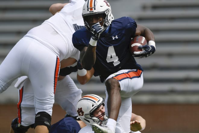 Bigsby finds some running room in Auburn's first scrimmage of preseason drills.