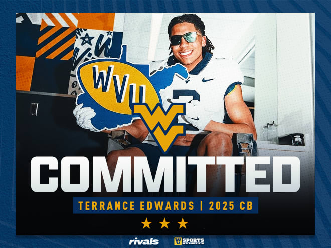 Terrance "Deuce" Edwards commits to West Virginia. 