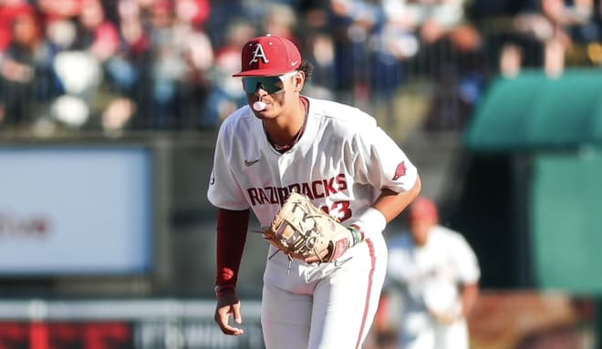 Arkansas outfielder Jayson Jones has entered the transfer portal.