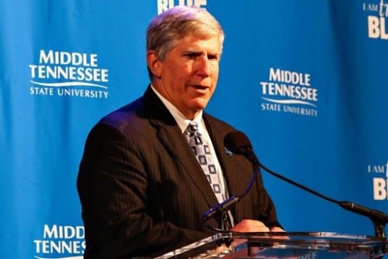 Middle Tennessee athletic director Chris Massaro
