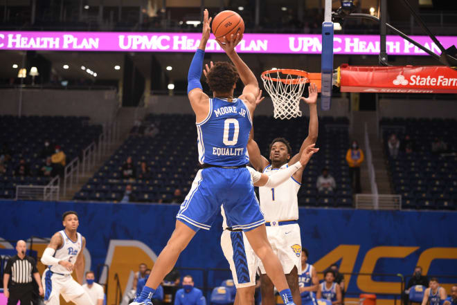 Wendell Moore Jr. scored 15 points for Duke.