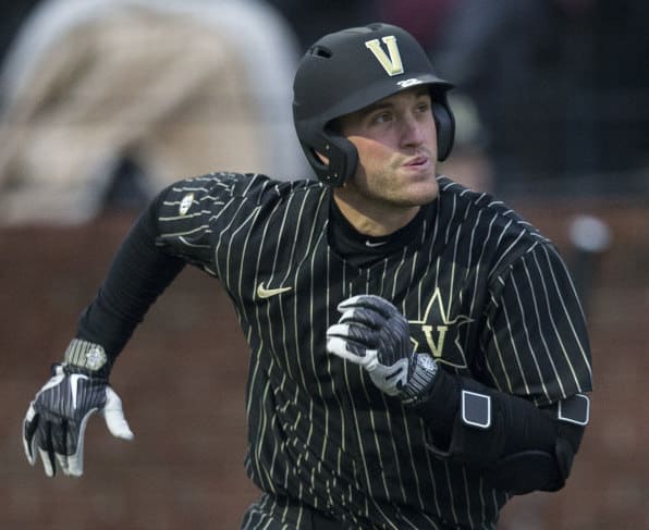 Vanderbilt's Julian Infante had a two-homer game on Sunday.