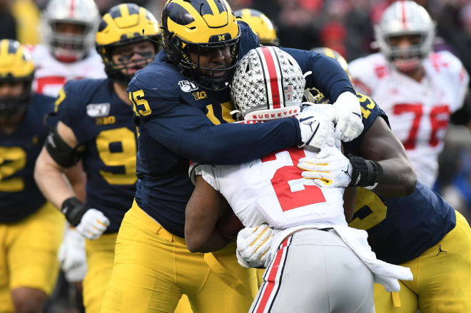 Michigan Wolverines football defensive tackle Chris Hinton is ready to break out in 2021