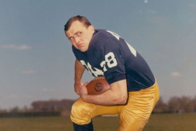 Rocky Bleier started for Notre Dame's 1966 national champs and was the team's lone captain in 1967.