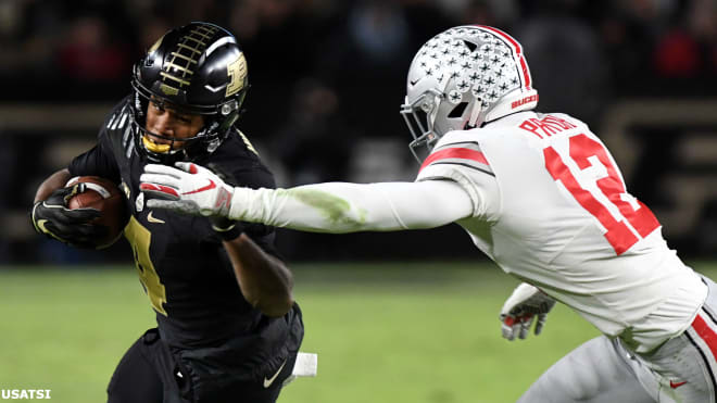 Ohio State safety transfer Isaiah Pryor has picked Notre Dame.