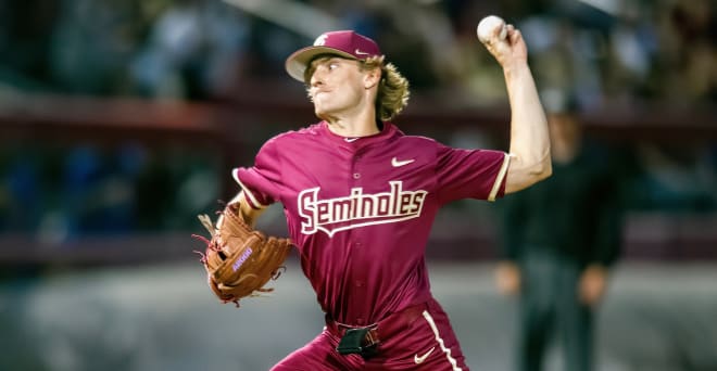 Andrew Armstrong tossed 3 innings vs. UF and 4.1 innings in game 3 vs. Miami.
