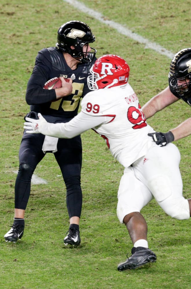 Rutgers DT Michael Dwumfour