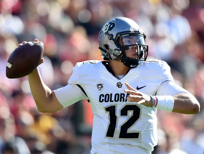 CU quarterback Steven Montez