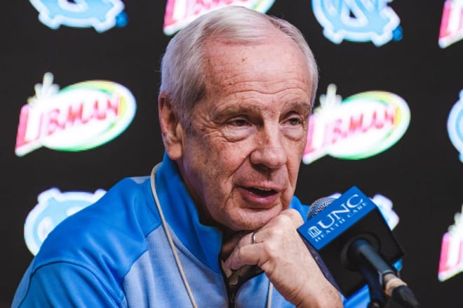 Roy Williams hit on several topics during Friday press conference at the Smith Center in advance of Miami's visit.