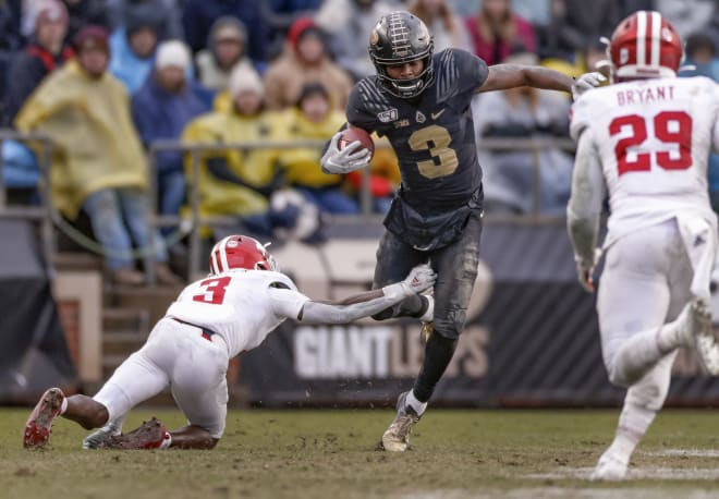 Purdue's David Bell returns as one of the top offensive playmakers in the Big Ten this season at wide receiver.