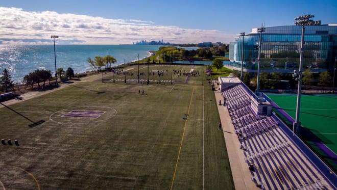 Northwestern will play a majority of its home games the next two seasons in a temporary stadium on the lakefront..