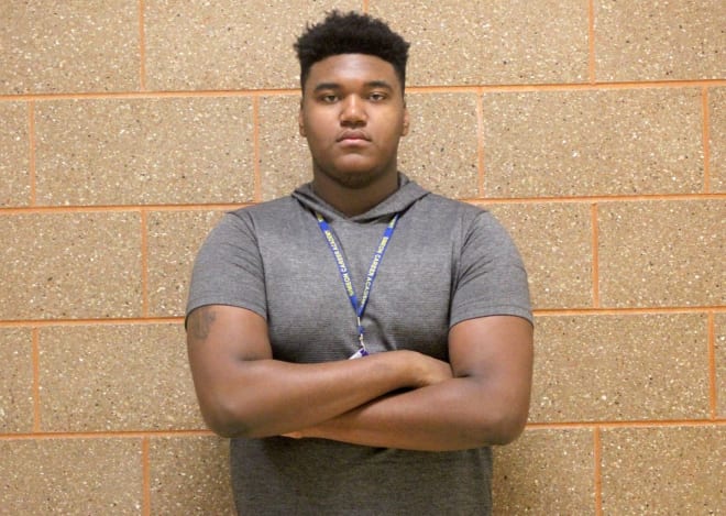 Chicago offensive lineman Cameron James holds 15 offers. 