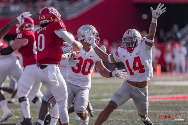 Ronnie Hickman has 17 more tackles than any other Ohio State defender this season. 