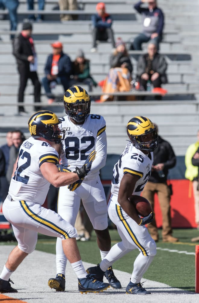 The Michigan Wolverines' football team will play at Penn State next week at 7:30.