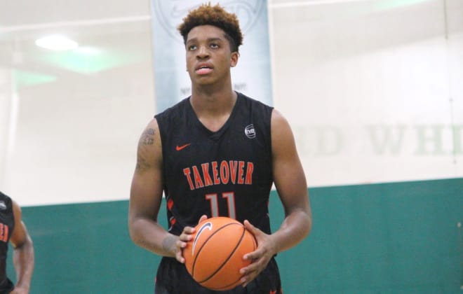 Armando Bacot posted double-doubles in Team Takeover's last two wins at Peach Jam