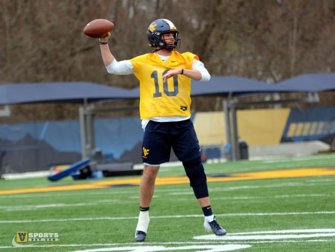 Oklahoma transfer Austin Kendall should be the frontrunner to start at quarterback for West Virginia.