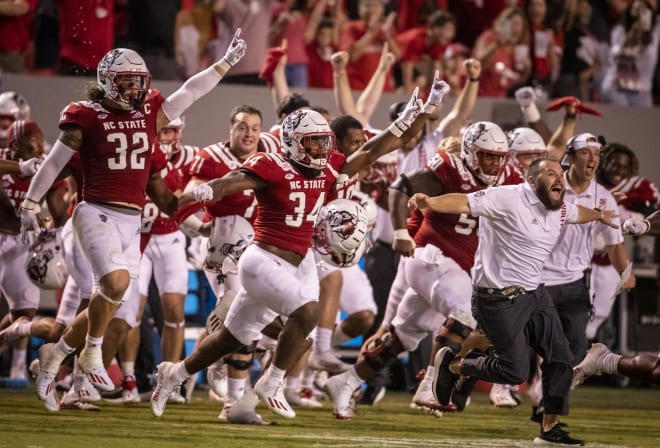 NC State Wolfpack football Clemson win