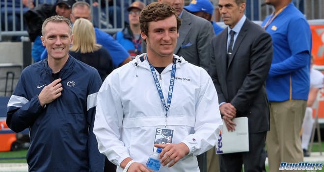Wilson visited Penn State for the Nittany Lions' matchup with Pitt in September. 