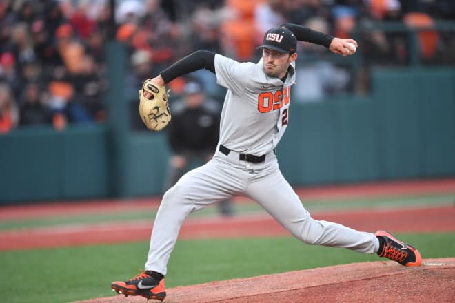 Cooper Hjerpe Named National Pitcher Of The Year - BeaversEdge