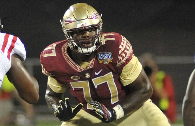 Florida State junior left tackle Roderick Johnson leaves the school as a two-time ACC Jacobs Blocking Trophy award winner.
