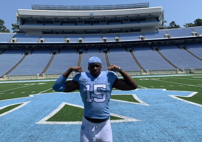 Class of 2021 defensive tackle Keeshawn Silver was back at UNC again recently and is liking the Heels more and more.