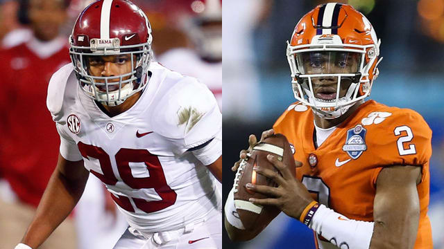 Alabama defensive back Minkah Fitzpatrick and Clemson's quarterback Kelly Bryant will square off in the Sugar Bowl 