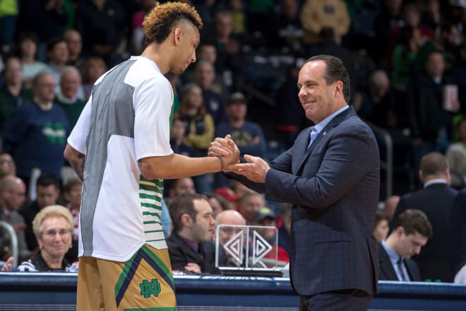 Mike Brey has the Irish positioned for a second straight NCAA Tournament appearance.