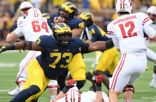 Maurice Hurst Jr. should be a force for the Wolverines, but he's helping with the team's depth.