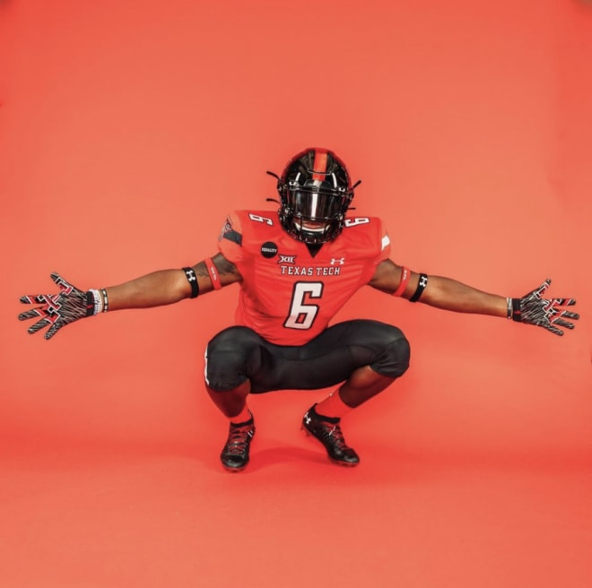 Tyler Legacy RB Bryson Donnell on his official visit to Texas Tech over the weekend