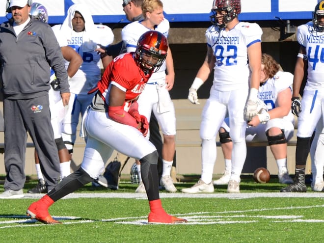 McGill-Toolen wide receiver Marlon Williams made an impact outside as well as carrying the ball.