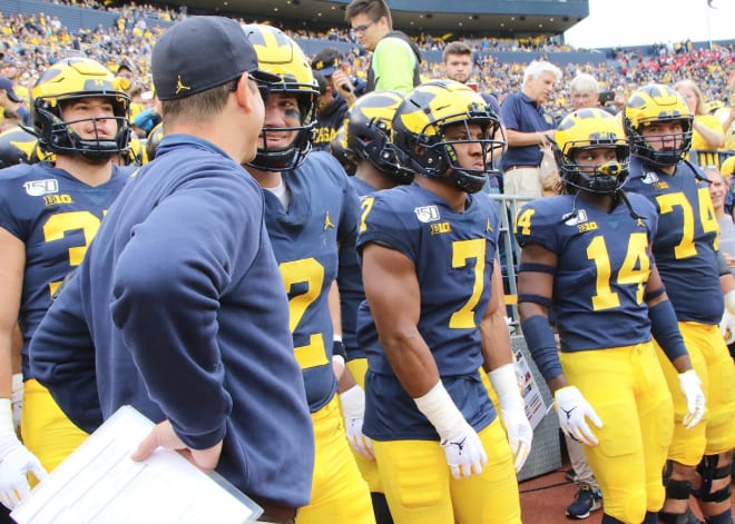 Saturday's 52-0 win over Rutgers was the Michigan Wolverines' fifth football shutout under head coach Jim Harbaugh.