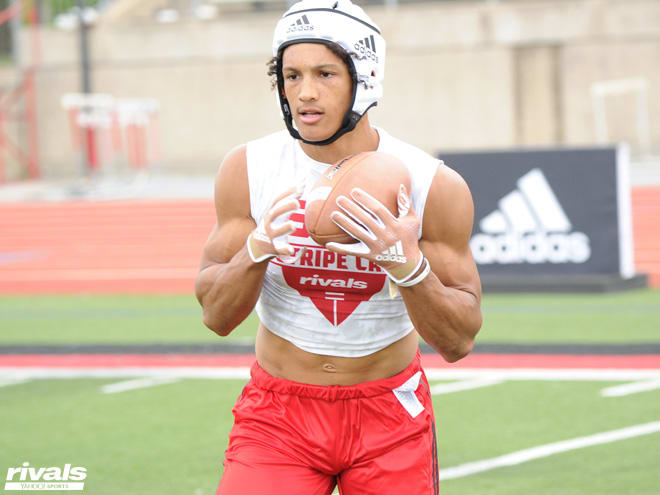 Seth McGowan was one of the most impressive athletes at the Dallas Rivals 3 Stripe Camp in April