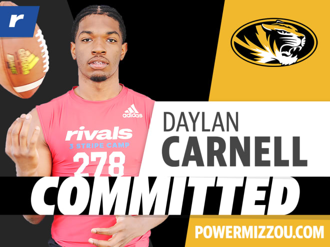 Four-star Daylan Carnell has committed to Missouri