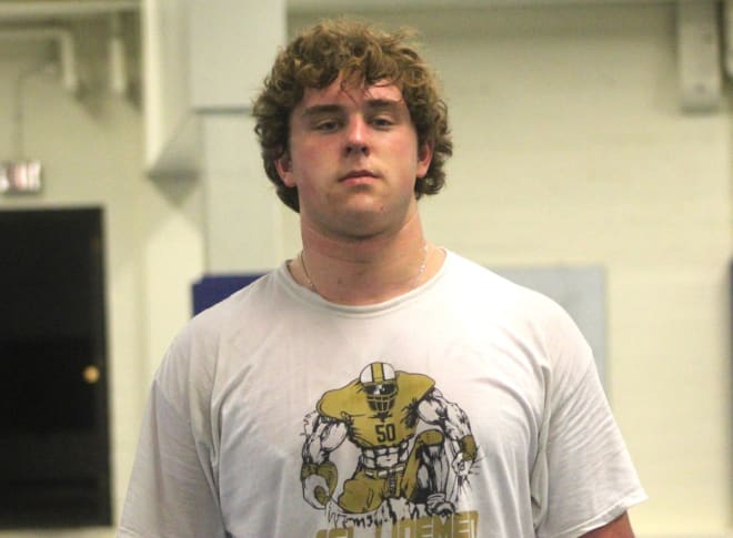 Iowa is a perfect fit for four-star offensive lineman David Davidkov according to his coach.