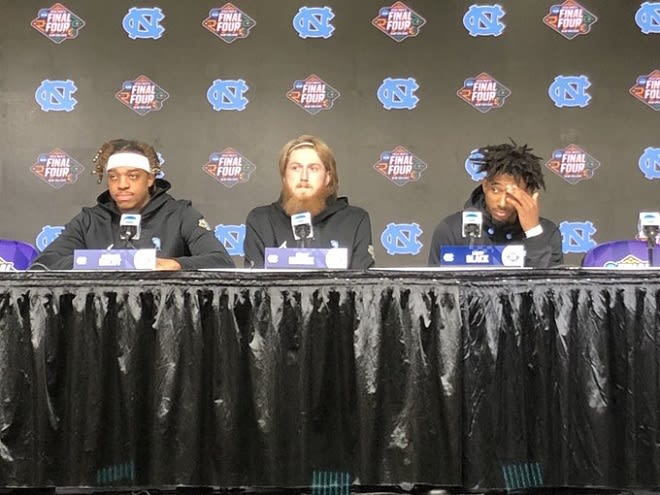 The Tar Heels met with the media Thursday on the first of two media days at the Final Four.