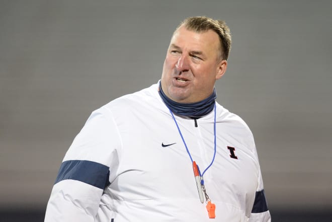 Bret Bielema returned to the Big Ten to take over as Illinois' new head coach this offseason. 