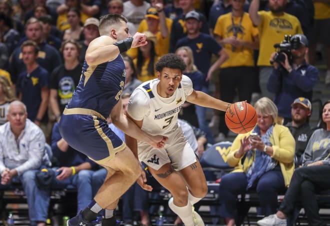 Mitchell impressed in the opener for the West Virginia Mountaineers basketball team.