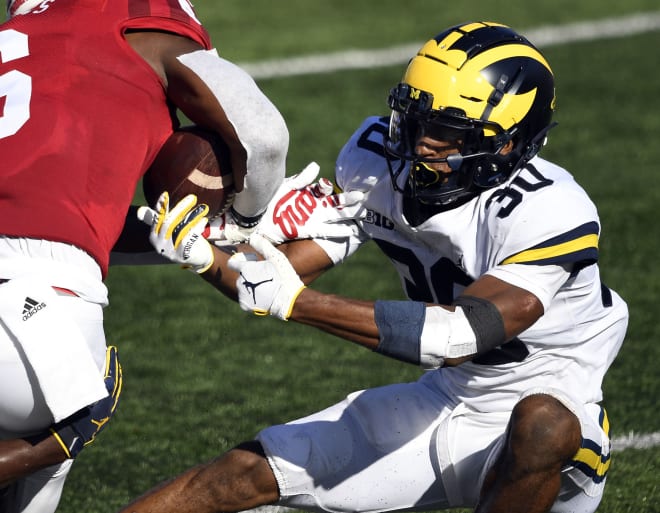 Michigan Wolverines football safety Daxton Hill is the team's fourth-leading tackler with 28 stops on the season.