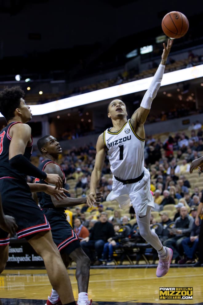 Xavier Pinson and the Missouri offense couldn't find enough buckets down the stretch to keep pace with Ole Miss.