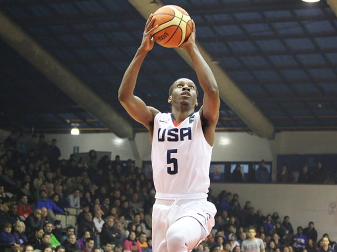 Coleman started at point guard for a Shaka Smart-led gold medal team this past summer.