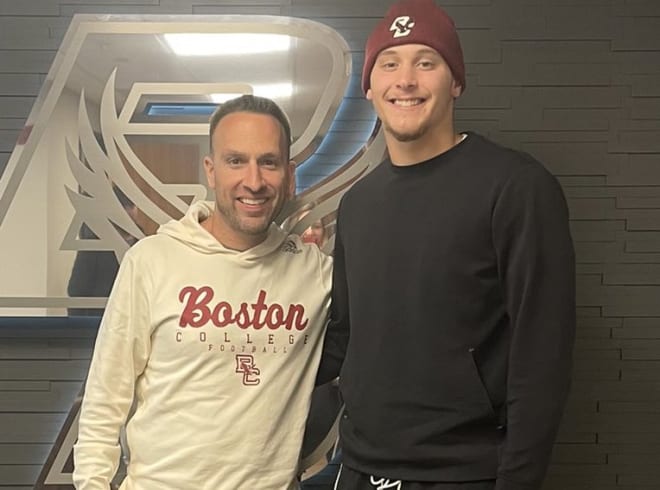 Jordan Mayer was previously committed to Boston College. 