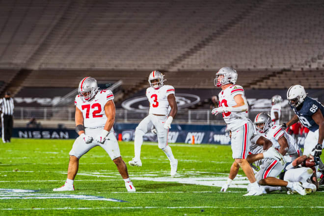 Tommy Togiai is beginning to settle in at defensive tackle.