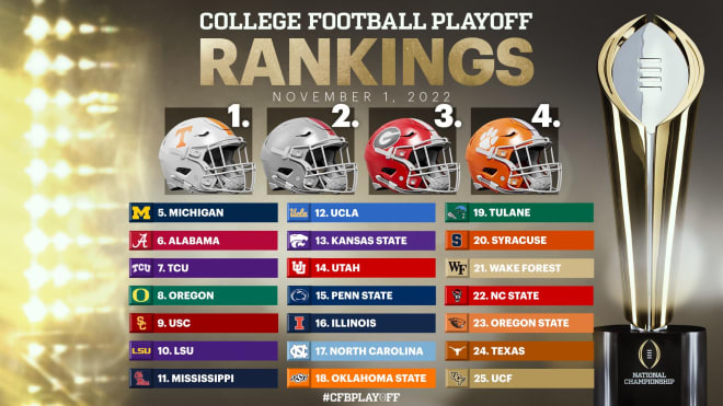College Football Playoff selection central: Texas cracks CFP