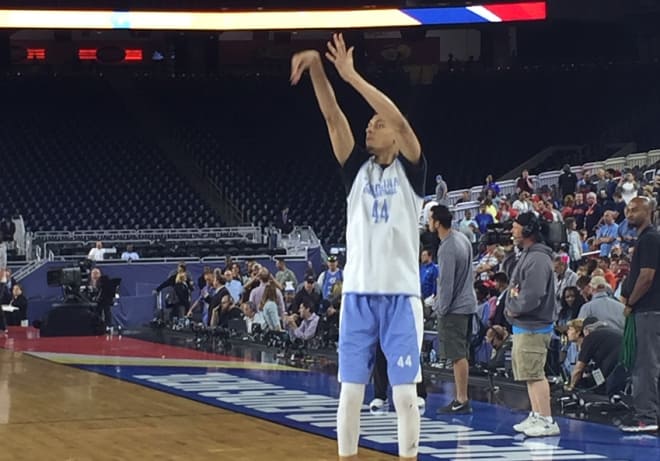 New terrain for the Tar Heels, Justin Jackson is at home at the Final Four in Houston. 