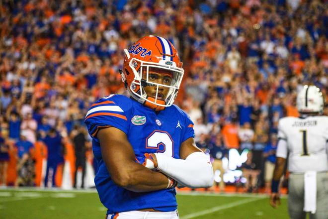 Marco Wilson is one of only four UF cornerbacks in school history to start on opening day.